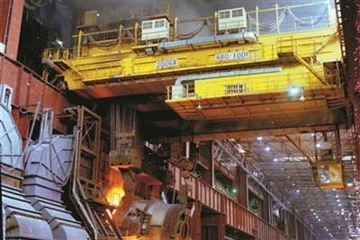 धातु पिघलने वाली क्रेन